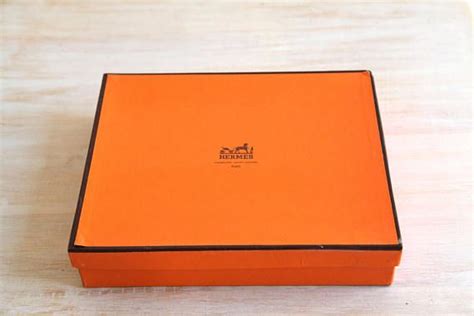 hermes box logo|vintage hermes box.